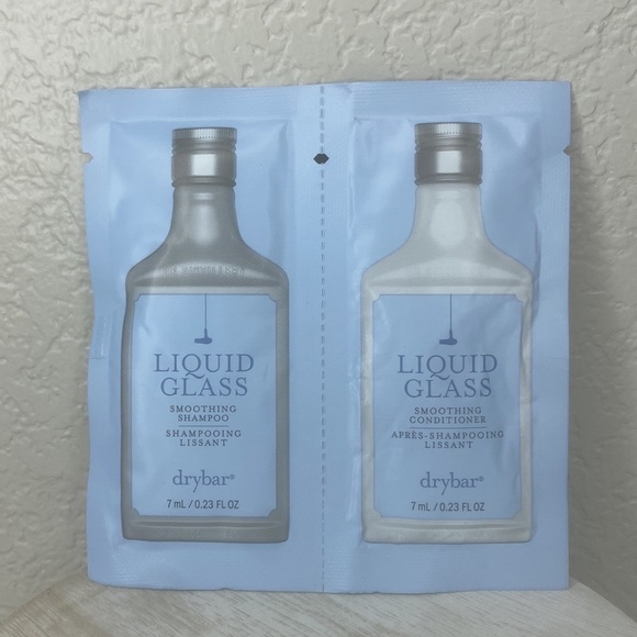 Drybar Hair Free Drybar Liquid Glass Shampoo Conditioner Sampler